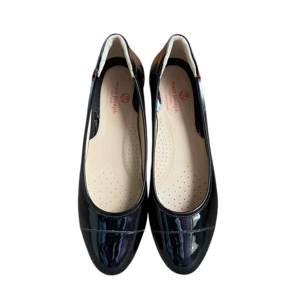 Marc Joseph New York Peters Street black soft patent leather woman’s 8